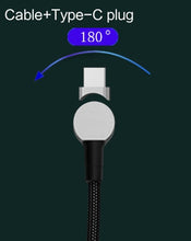 將圖片載入圖庫檢視器 rotation Magnetic Micro USB Cable Fast Charging Type C Cable Magnetic Charger