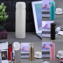 將圖片載入圖庫檢視器 Water Thermos Stainless Steel Double Wall Thermal Cup Bottle
