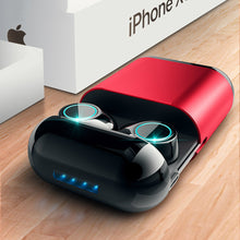 將圖片載入圖庫檢視器 Wireless Earphones Stereo Headset Bluetooth Earphone with Mic and Charging Box