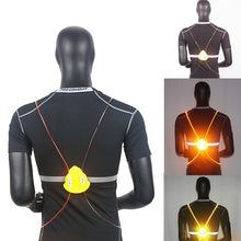 將圖片載入圖庫檢視器 LED Flash Driving Vest High Visibility Night Running Cycling