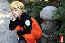 將圖片載入圖庫檢視器 Uzumaki Naruto Cosplay Costume