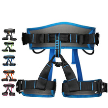 將圖片載入圖庫檢視器 Rock Climbing Outdoor Expand Training Half Body Harness Protective Supplies Survival Equipment