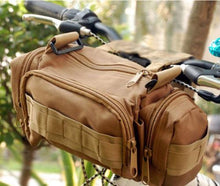 將圖片載入圖庫檢視器 Multi-function Practical Waist Pack  Handlebar military Camouflage Shoulder Bag
