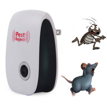 將圖片載入圖庫檢視器 Electronic Pest Repeller Ultrasonic Rejector Mouse Mosquito