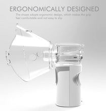 將圖片載入圖庫檢視器 Mini Ultrasonic Nebulizer Asthma Atomizer Inhaler Portable Mesh Nebuliser