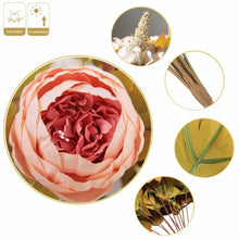 將圖片載入圖庫檢視器 Artificial flowers Peony Vivid flores artificiales Fake Silk Rose