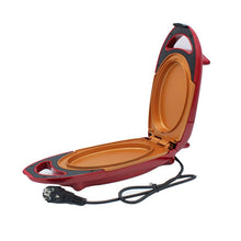 將圖片載入圖庫檢視器 Red Pan Copper Pan 5 Minute Chef Non Stick Copper