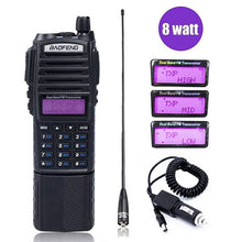將圖片載入圖庫檢視器 UV-82 8W Powerful Walkie Talkie 1/4/8Watts 10KM lLong Range 2 Way CB Radio