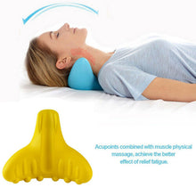 將圖片載入圖庫檢視器 Neck Massage Neck and Shoulder Correction Pain Relief Pillow Release Comfortable
