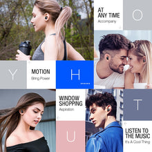 將圖片載入圖庫檢視器 Wireless Earphones Stereo Headset Bluetooth Earphone with Mic and Charging Box