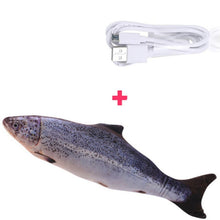將圖片載入圖庫檢視器 USB Charging 3D Fish Shape Toy For Pet