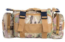 將圖片載入圖庫檢視器 Multi-function Practical Waist Pack  Handlebar military Camouflage Shoulder Bag