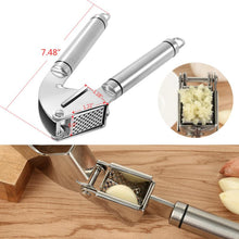 將圖片載入圖庫檢視器 Stainless Steel Garlic Press Crusher Squeezer Masher