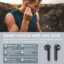 將圖片載入圖庫檢視器 Wireless Earphone LED Display Bluetooth 5.0 Sport Headset Earbuds Earbuds with Charging Case