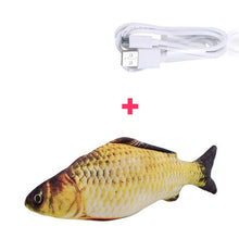 將圖片載入圖庫檢視器 USB Charging 3D Fish Shape Toy For Pet