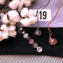 將圖片載入圖庫檢視器 Locket Necklace Pendant Angel Wings Gift Jewelry Decoration