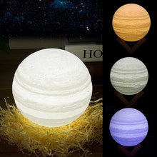 將圖片載入圖庫檢視器 3D Print Moon lamp USB Rechargeable Dimmable LED Full Moon lamp