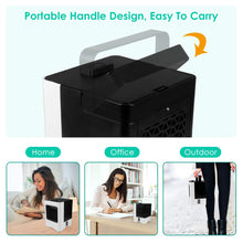 將圖片載入圖庫檢視器 Rechargeable Portable Air Conditioner USB Mini Air Cooler Humidifier