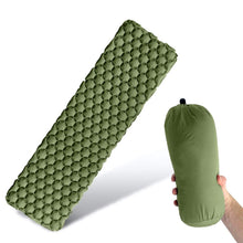 將圖片載入圖庫檢視器 Outdoor Camping Pad Waterproof Inflatable Mattress Cushion for Backpacking Hiking Travel