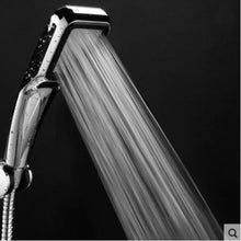 將圖片載入圖庫檢視器 ABS With Chrome Plated Bathroom Hand Shower Water Booster Showerhead