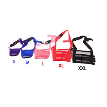 將圖片載入圖庫檢視器 Pet Dog Adjustable Mask Bark Bite Mesh Mouth Muzzle