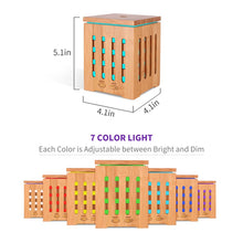 將圖片載入圖庫檢視器 Real Bamboo Essential Oil Diffuser Ultrasonic Aromatherapy Diffusers