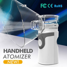 將圖片載入圖庫檢視器 Mini Ultrasonic Nebulizer Asthma Atomizer Inhaler Portable Mesh Nebuliser