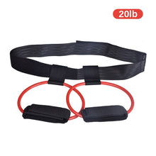 將圖片載入圖庫檢視器 Butt Legs Muscle Training Adjust Waist Belt Elastic Bands Pedal Exerciser