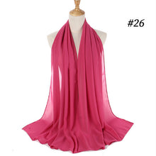 將圖片載入圖庫檢視器 Turban Muslim Islam Women Turkey Multicolor Shawl Scarves