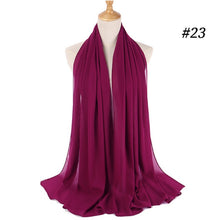 將圖片載入圖庫檢視器 Turban Muslim Islam Women Turkey Multicolor Shawl Scarves