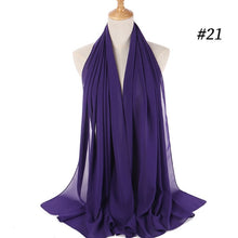 將圖片載入圖庫檢視器 Turban Muslim Islam Women Turkey Multicolor Shawl Scarves