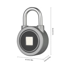 將圖片載入圖庫檢視器 Fingerprint Smart Keyless Lock Waterproof APP Button Password Unlock