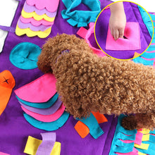 將圖片載入圖庫檢視器 Dog Snuffle Mat Pet Sniffing Training Blanket Detachable Fleece Pads Dog Mat
