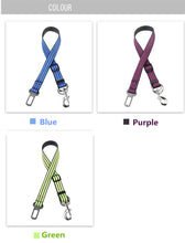 將圖片載入圖庫檢視器 Reflective pet seat belt nylon dog traction rope