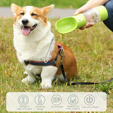 將圖片載入圖庫檢視器 Pet Dog Water Bottle Portable Drinking water Feeder Bowl dog cat
