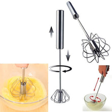 將圖片載入圖庫檢視器 Stainless Steel Whisk Hand Blender Egg Cream Stirring Kitchen Tools
