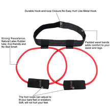 將圖片載入圖庫檢視器 Butt Legs Muscle Training Adjust Waist Belt Elastic Bands Pedal Exerciser
