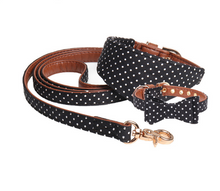 將圖片載入圖庫檢視器 Cute Bow Cat Collar Pet Teacup Chihuahua Collar Leash Lead
