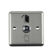 將圖片載入圖庫檢視器 Stainless Steel Exit Button Push Switch Door Sensor
