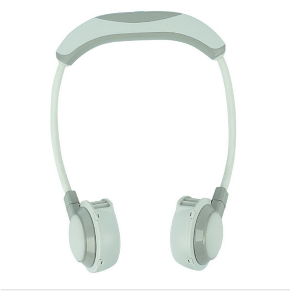 Halter Fan 2 Fans Mini Hanging Neck Fan USB Rechargeable