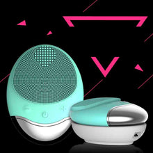 將圖片載入圖庫檢視器 Wireless Charging Cleansing Instrument Electric Beauty Instrument face cleansing brush

