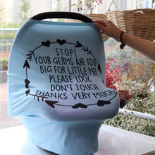 將圖片載入圖庫檢視器 Multifunction Stretchy Baby Car Seat Cover Nursing Cover Breastfeeding Cover
