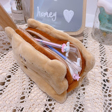 將圖片載入圖庫檢視器 Sandwich Biscuits Plush Coin Purse Pencil Cases Makeup Organizer
