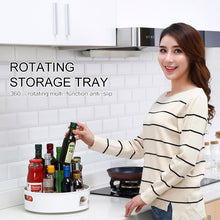 將圖片載入圖庫檢視器 Kitchen Multi-functional anti-skid rotating storage tray Display
