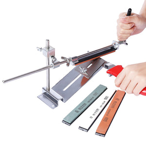 Grinder Sharpening System with 4 Grindstone