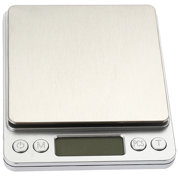Mini Digital Scale Stainless Steel Platform Weighing Tool with Tray