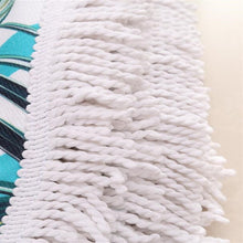 將圖片載入圖庫檢視器 Turtle Round Beach Towels With Tassel Microfiber Bohemia Beach Towel
