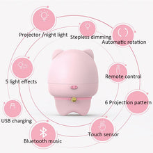 將圖片載入圖庫檢視器 Starry Sky Projector LED Night Light Remote Control Rotating Bedroom Night Lamp

