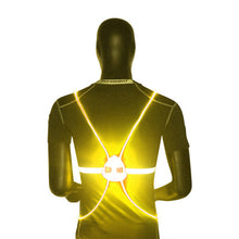 將圖片載入圖庫檢視器 LED Flash Driving Vest High Visibility Night Running Cycling
