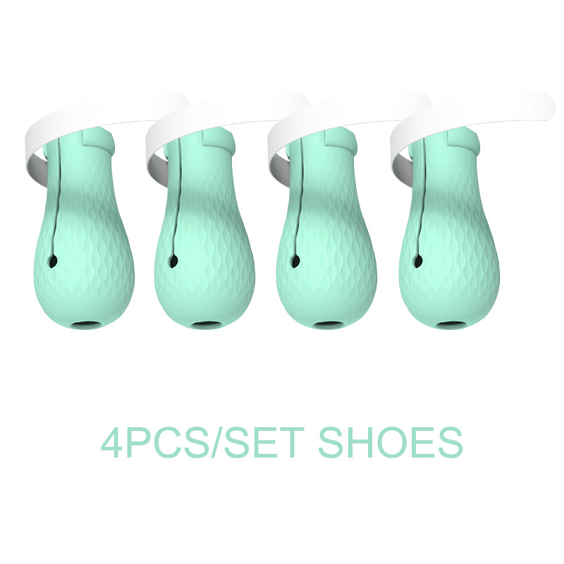 Cat Paw Protector Boots For Bath Washing Soft Silicone Anti-Scratch Cat Shoes